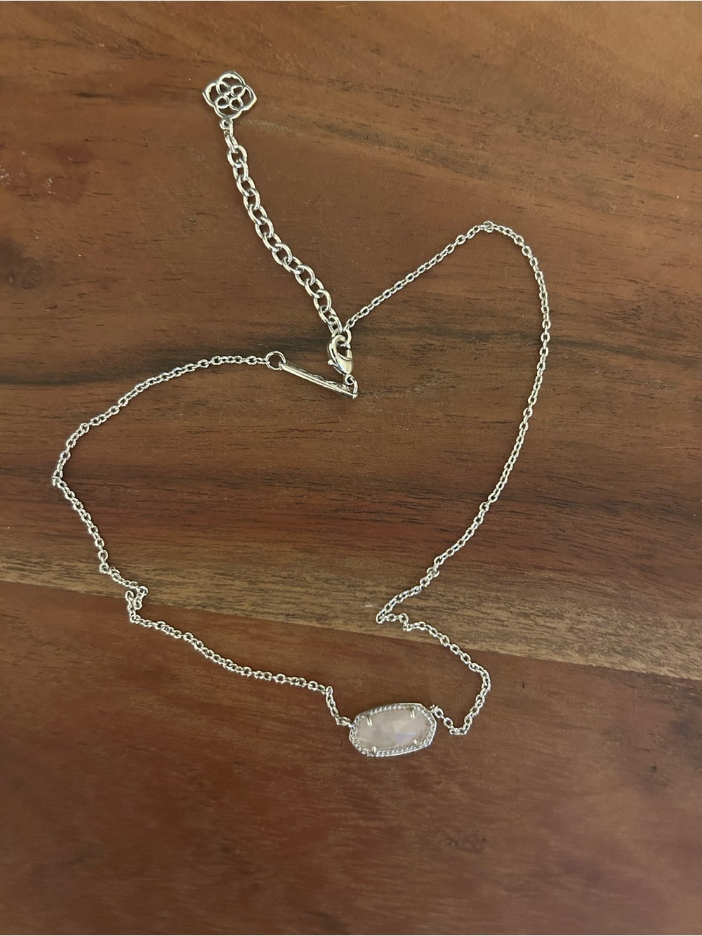 Kendra Scott Elisa Necklace Silver